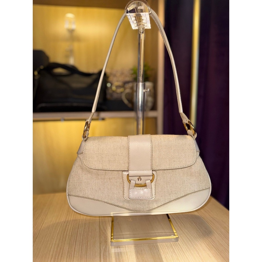 Etienne Aigner Neutral Shoulder bag